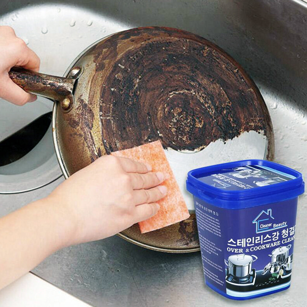 Pasta Removedora de Quemado y Óxido para Ollas – 2x1 (2 frascos de 500 g)