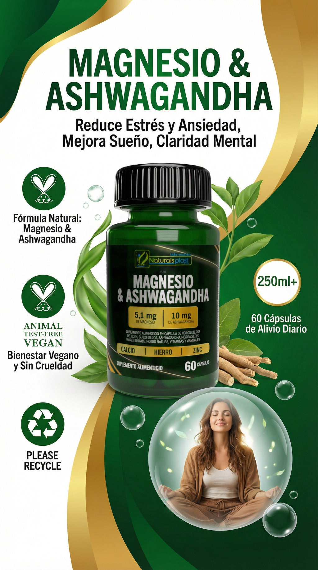 SUPER MAGNESIO+ASHAWANDHA/ RELAJANTE